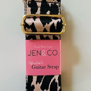 Jen & Co. Leopard Print Guitar/Purse Strap